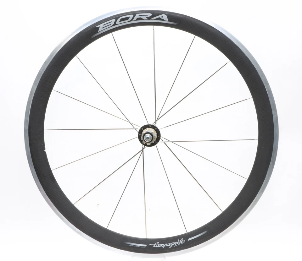 Juego de ruedas tubulares Campagnolo Bora carbono/aleación Campy buje libre llanta qr 1999 nuevo nos Foto 3 de 4