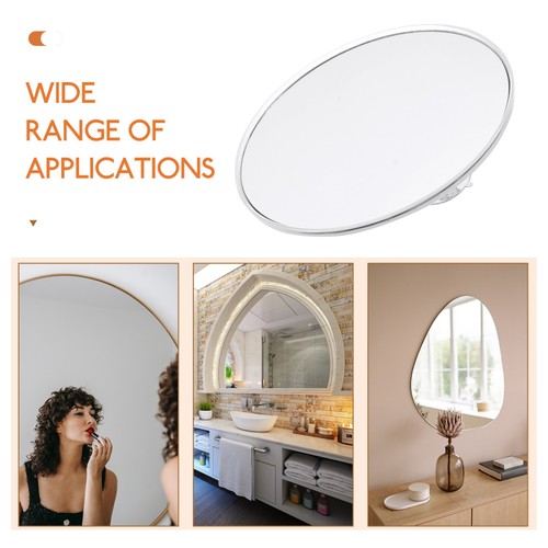 1Pc Bathroom Magnifying Mirror Suction Cup Mirror Practical Makeup - Bild 3 von 12