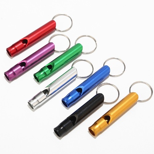 Safety Whistle Aluminum Alloys Construction Emergencies Tool Carabiner Clip - Picture 6 of 8