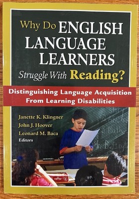 Why Do English Language Learners Struggle With Reading Book Klingner Hoover Baca
