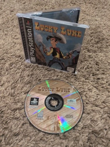 Lucky Luke - Sony PlayStation 1 - TESTED/CIB - READ DESC!
