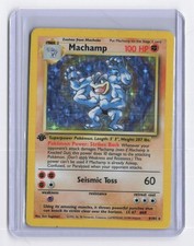 Machamp 008/102 1st Edition Holo - MP-HP