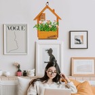 1 stück Wandmontierte Korb Dekoration Wand hängen kreativer Blumentopf