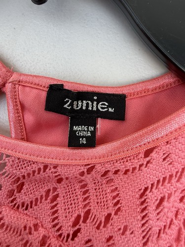 Zunie Vestito Donna Junior Sole Ruffles Multicolore Cintura Floreale - Foto 9 di 11
