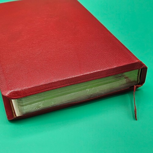 NRSV Harper Study Bible Natural Morocco Bonded Leather Lined 1962 Red Zondervan - Picture 3 of 13