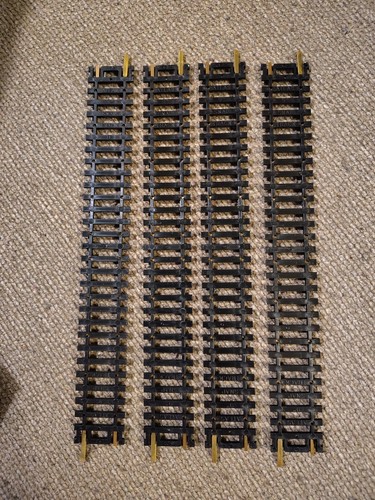 4 Sections HO Scale 9" Train Track Vintage Atlas Tool Co Snap-Track #21 - Picture 6 of 6