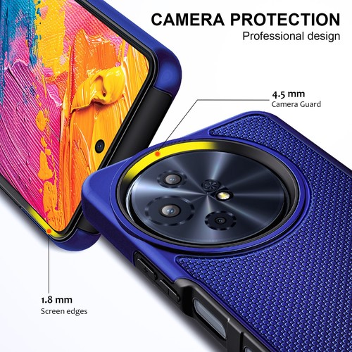 Für TCL 60 XE NXTPAPER 5G T705 Hülle Hybrid Armor Handy Cover + Displayschutz - Bild 4 von 25