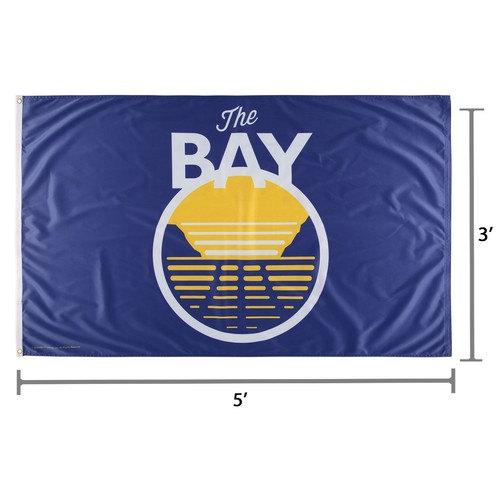 WinCraft Golden State Warriors 3' x 5' The Bay Flag - Bild 2 von 2