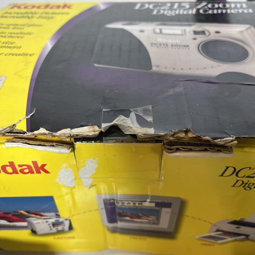 KODAK DC215 ZOOM VINTAGE DIGITAL CAMERA W/BOX CABLES MANUALS USED. READ - Picture 13 of 18