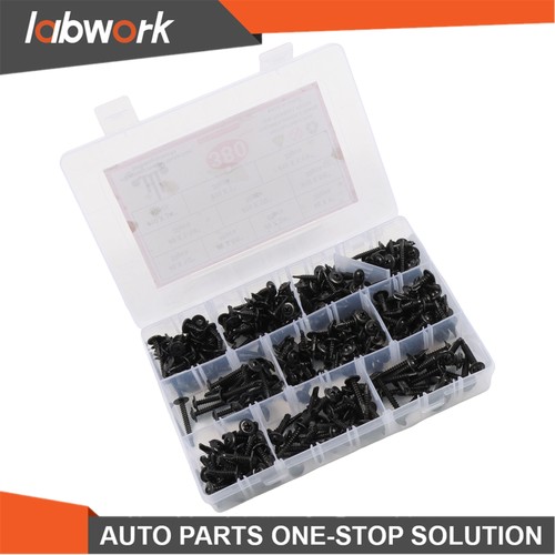 Labwork 380PCS Self Drilling Screws Assortment Kit Oxide 410 Stainless Steel - Picture 6 of 21
