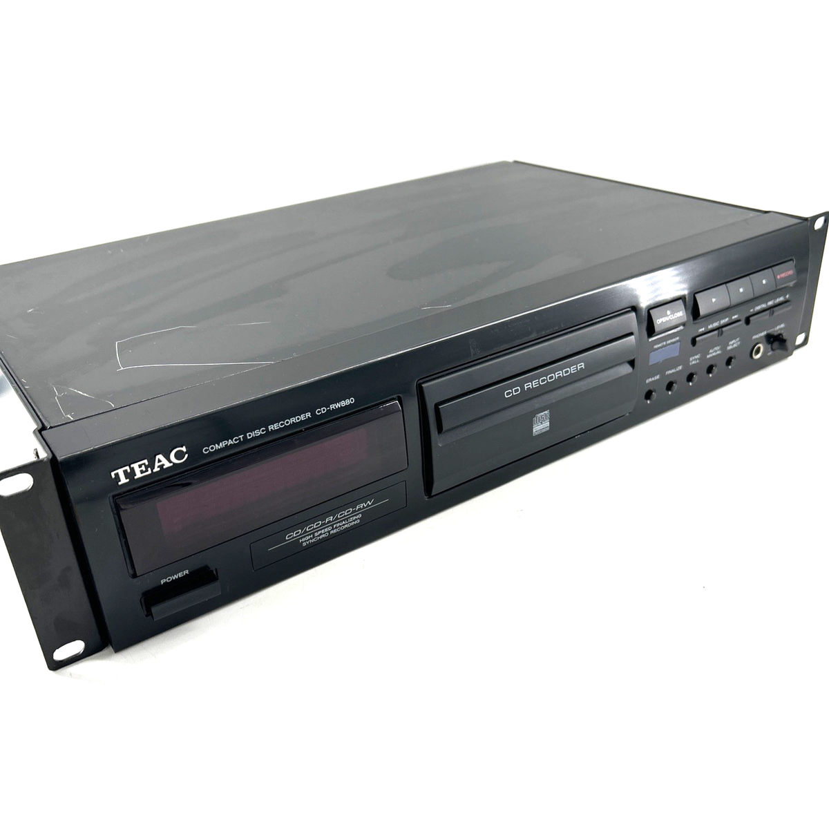 【動作品・美品】CDレコーダー　TEAC　CD-RW880 TEAC CD-RW880 Compact Disc Recorder Player + Remote & Manual
