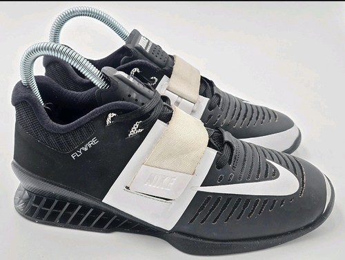 Nike Romaleos 3 Schuhe Damen 6 schwarz Gewichtheben Cross Fit Training Power - Bild 3 von 8