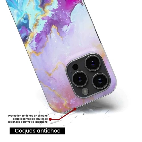 Coque en silicone imprimée compatible Samsung Galaxy A31 Colorful - Photo 5/6
