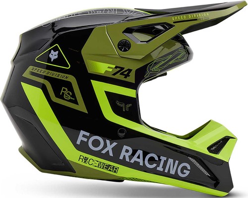 Fox Racing V1 Race Spec Helmet - Motocross Dirt Bike Offroad Adult - Picture 16 of 25