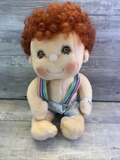 Hugga Bunch Hugsy Plush Doll Red Hair Boy Large Vintage 80s