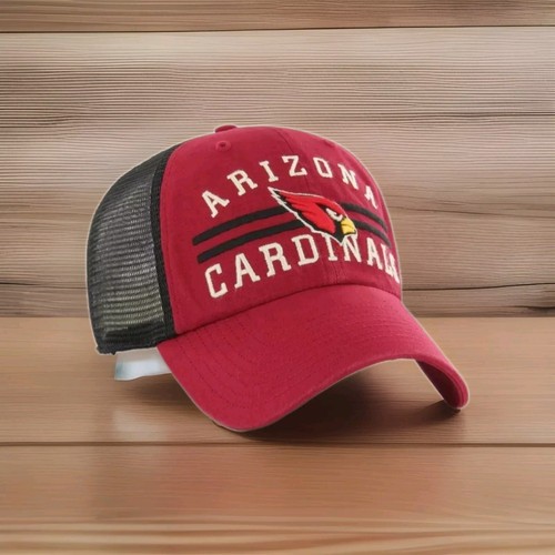 Arizona Cardinals Snapback Mesh Trucker Hat AZ Cards Adjustable Cap NFL  - Picture 1 of 11