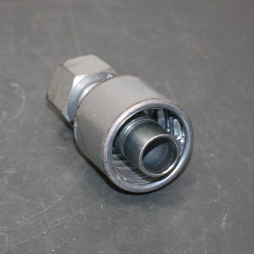 (3) Gates -16 Hose Coupling 16G-16FJX, 1" JIC x 1" ID Crimp, Swivel, Steel - Picture 3 of 6