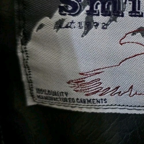 Withering Smith Size 2XL Mens Faux Leather Insulated Coat - Picture 4 of 9