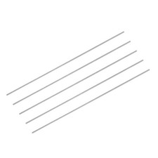 0.6x60mm(Dia -0/-0.01mm) Round Steel Rod 63-65 HRC HSS Lathe Bar Tool 5Pcs