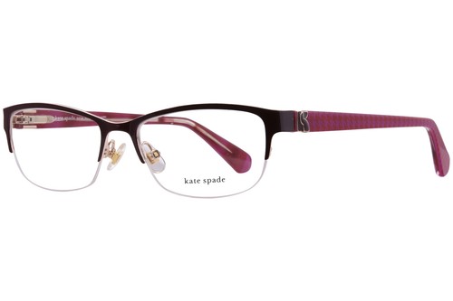 Kate Spade KS-Marnie-2/G C9A Eyeglasses Frame Women's Red Semi Rim Style 50mm