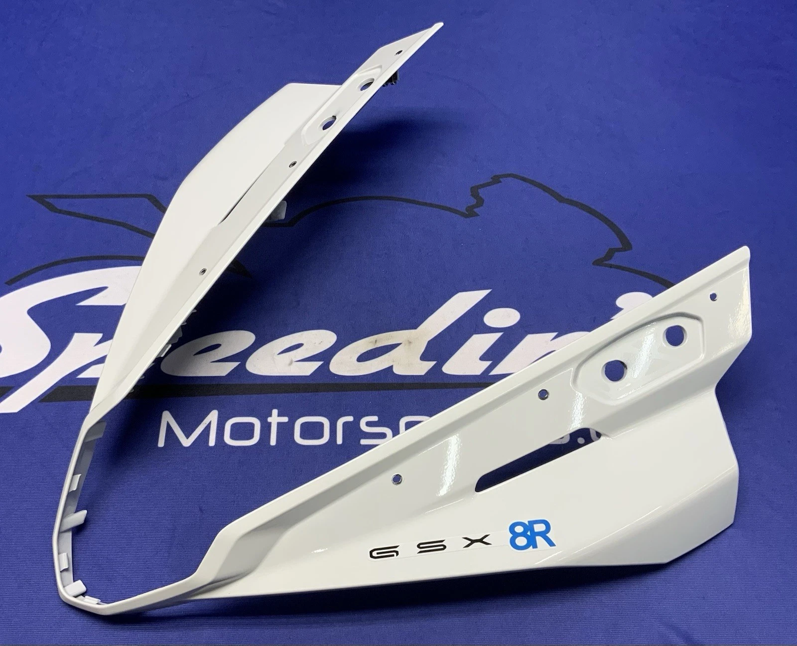 Suzuki Front Cowling (White) GSX-8R 2024-2026 OEM 94410-25L01-QU2
