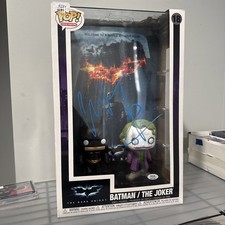 Christian Bale Signed Autographed Funko Pop #18 Batman/The Joker PSA/DNA RARE Christian Bale Signed Autographed Funko Pop #18 Batman/The Joker PSA/DNA RARE