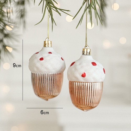 2PCS Santa Clause Christmas Hanging Decoration Scene Making - Picture 4 of 22