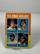 1975 Topps - 1975 Rookie Infielders Reggie Sanders, Manny Trillo, Doug DeCinces