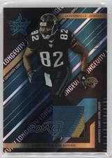 2004 Leaf Rookies & Stars Longevity Materials Black /10 Jimmy Smith #44