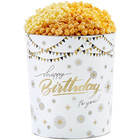 Popcorn Gift Tin, Happy Birthday Celebration, 3.5 Gallons (Robust Cheddar, Butte