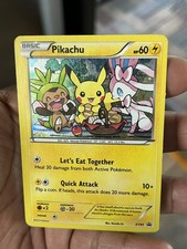 Pokémon TCG Pikachu XY95 Promo Holo Rare  Let’s Eat Together 2016 MP blister 