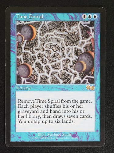 Time Spiral Urza's Saga MTG Card Reserved List Magic the Gathering - Picture 1 of 2