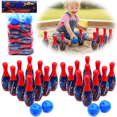 Licensed Mini Bowling Game Set, Kids Indoor Outdoor Bowling Toy - 5Pins & 2Balls - Picture 23 of 37