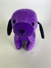 Purple Dog Puppy Plush Stuffed Animal Toy 2015 AA Global Industries