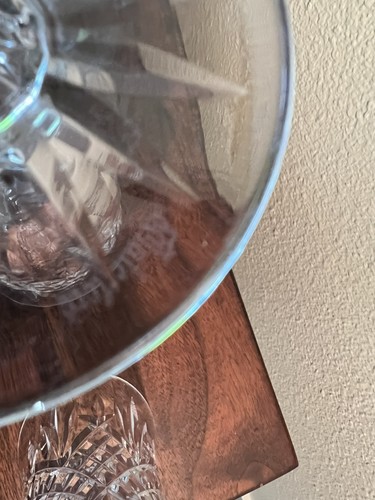 Waterford Ashbourne Vase mit Fuß, geschliffenes Bleikristall 7 Zoll 2er Set - Bild 5 von 7