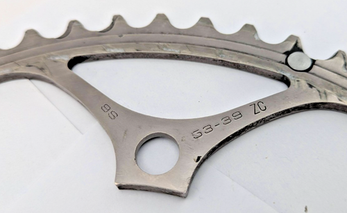 SHIMANO DURA ACE 7700 53 TOOTH SG CHAINRING 130MM BCD 5-ARM ALUMINUM B-53 - Picture 5 of 5