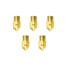 Longer 5pcs 3D Printer lk1 lk4 pro lk5 pro3d Copper Mouth Nozzle... 