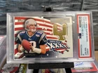 2002 Topps Super Bowl Goal Post tom brady relic. PSA 8 ! NEW SLAB PSA 8 🔥🔥