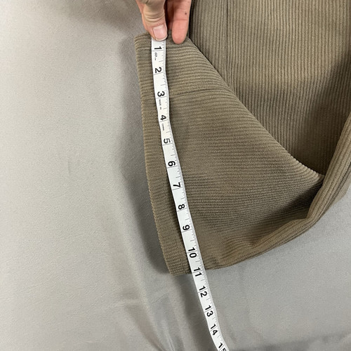 Halara Damen Hose beige klein zierlich Cord weites Bein Baggy Freizeit Lounge neu mit Etikett - Bild 3 von 7
