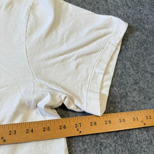 Camisa Polo Ralph Lauren Para Hombres 2XB Blanca Manga Corta Gráfico Faro Camiseta - Imagen 10 de 11