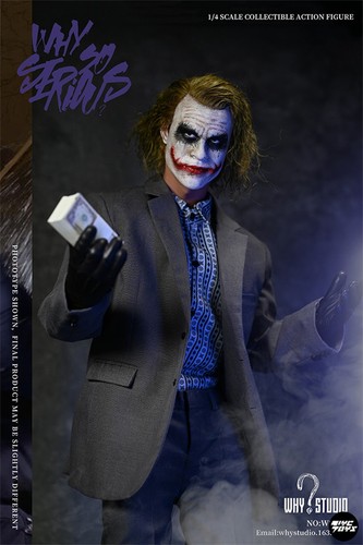WHY STUDIO Robber Joker 1/4th Scale Limited Collectibles Action Figure New - Picture 4 of 10