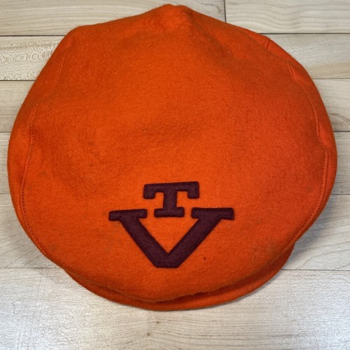 Vintage Virginia Tech Mütze Orange - Bild 1 von 5