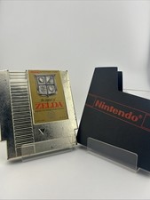 The Legend of Zelda (Nintendo NES, 1987) Game And Sleeve Authentic Free Ship!