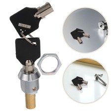  1 Set Candy Machine Lock - Candy Gumball Vending Machine Lock And Tubular Key