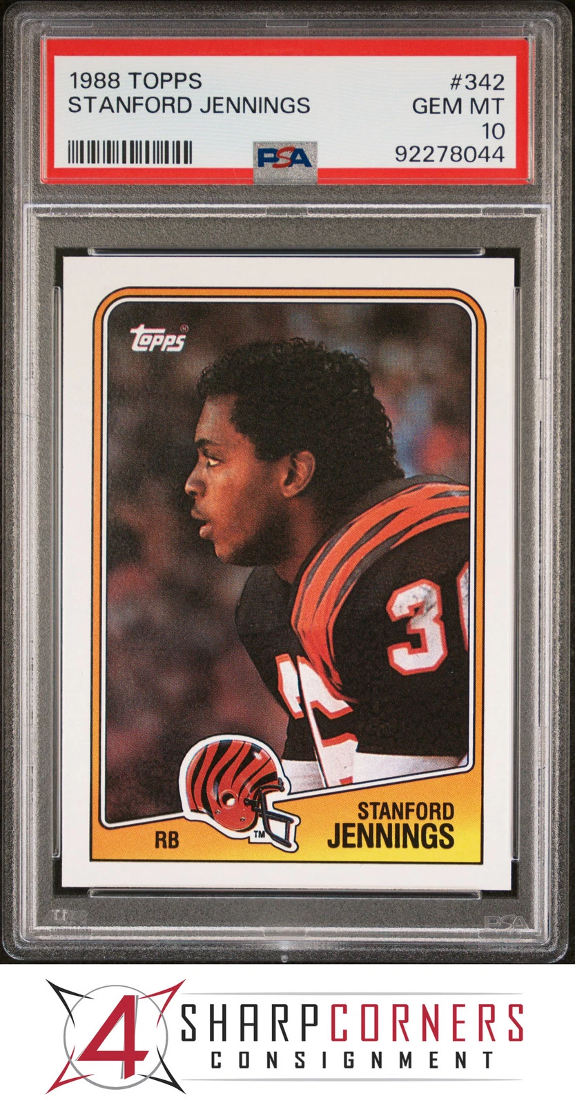 Stanford Jennings trading card