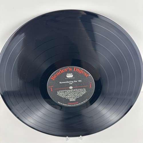 Readers Digest Remembering The 40’s A Parade of Nostalgic Hits 1977 Record LP - Picture 11 of 20