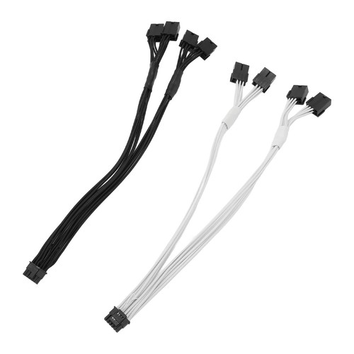 12VHPWR PCI E 5.0 Extension Cable 16Pin Male To PCIE 5.0 4x8 Pin Female Sleev FY - Afbeelding 17 van 29