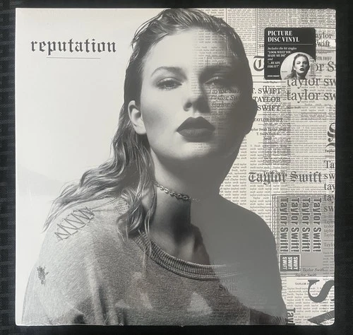 Taylor Swift Reputation Vinyl Record Album Picture Disc Brand New & Sealed! RARE