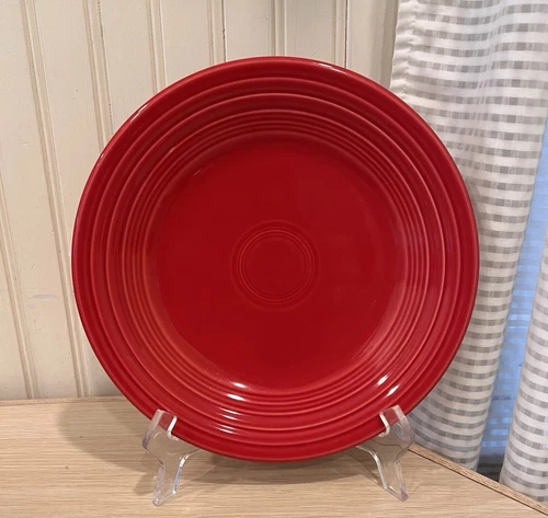 Fiesta Scarlet Red LUNCHEON PLATE 9” Fiestware HLC