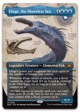 Eluge, the Shoreless Sea (Borderless) #288 (NM) Bloomburrow BLB Magic MTG